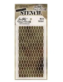 Tim Holtz Layering Stencil - Mesh