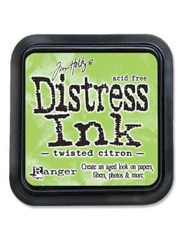 Tim Holtz Distress Ink Pad - Twisted Citron tim43294 twisted citron Tim Holtz Distress Inks - Twisted Citron