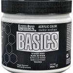 Liquitex Basics Acrylic Paint - Titanium White (946ML)