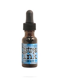 Tim Holtz Distress Ink Re-inker - Salty Ocean Tim Holtz Distress Ink Re-inker - Salty Ocean