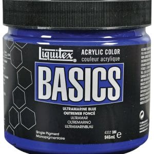 Liquitex Basics Acrylic Paint - Ultramarine Blue (946ML)