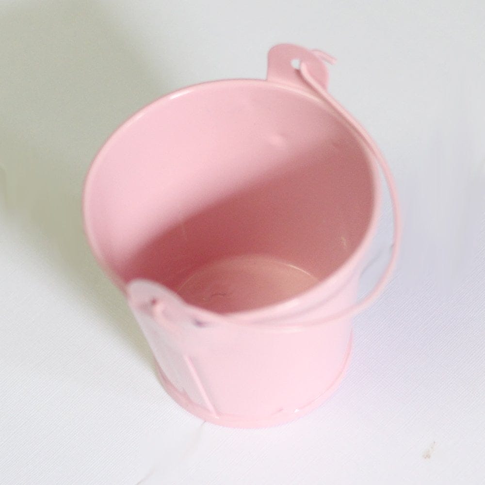 Mini Bucket (2.4 by 1.8 inch) - Baby Pink xmt 303 702 3 Mini Bucket (2.4 by 1.8 inch) - Baby Pink
