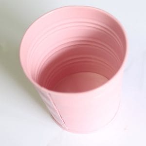 Mini Bucket without bail (3.5 by 2.8 inch) - Baby Pink