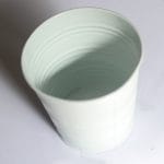 Mini Bucket without bail (3.5 by 2.8 inch) - White