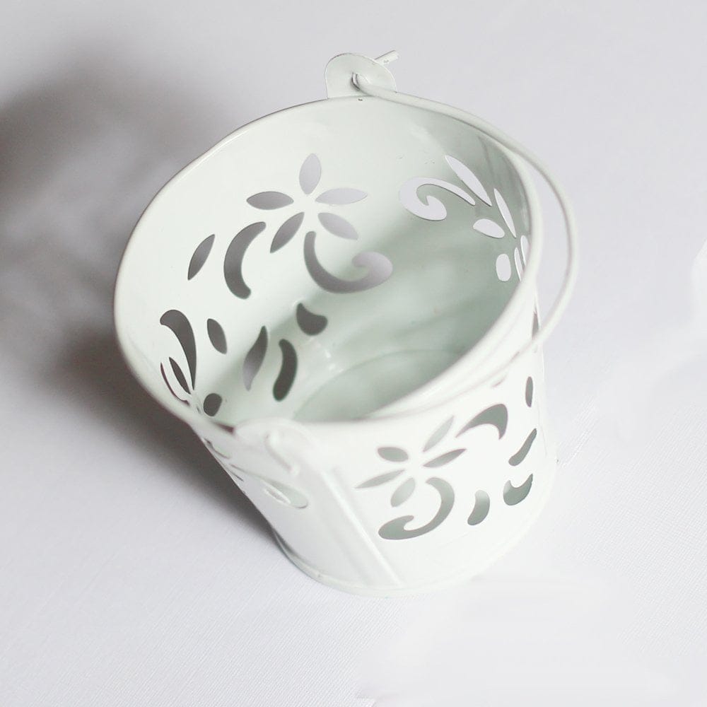 Mini Carved Bucket (2.5 by 2 inch) - White xmt303dc 720 3 Mini Carved Bucket (2.5 by 2 inch) - White
