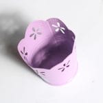 Mini Curved Bucket without bail (2.5 by 1.6 inch) - Lavendar