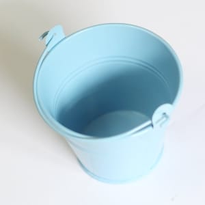 Mini Bucket (3 by 2.2 inch) - Baby Blue