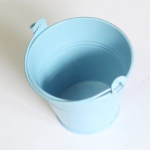 Mini Bucket (3 by 2.2 inch) - Baby Blue