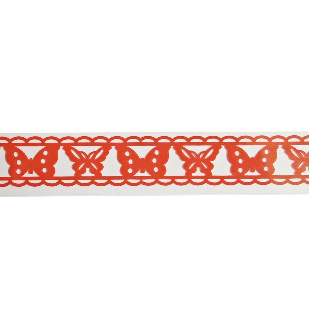 Decorative Tape - Butterfly (Red) xqn m 13 butterfly red Decorative Tape - Butterfly (Red)