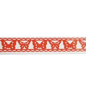 Decorative Tape - Butterfly (Red)