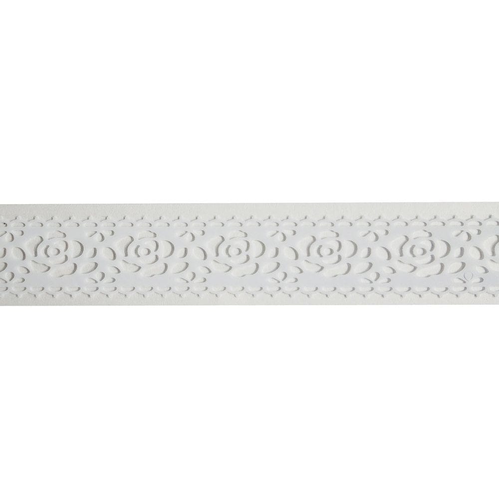 Decorative Tape - Roses (White) xqn m 4 roses whitte Decorative Tape - Roses (White)