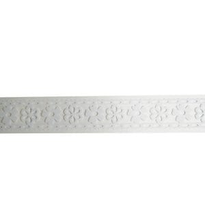 Decorative Tape - Floral (White)