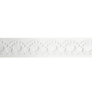Decorative Tape - Hearts (White)