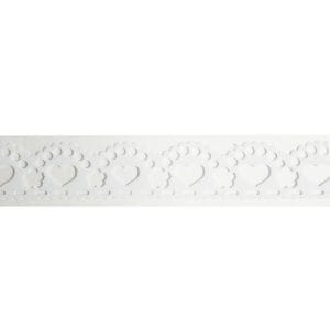Decorative Tape - Hearts (White)