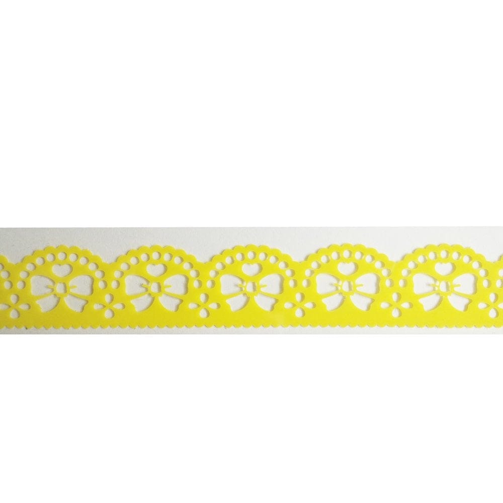 Decorative Tape - Ribbon (Light Yellow) xqn m 8 lightyellow ribbon Decorative Tape - Ribbon (Light Yellow)