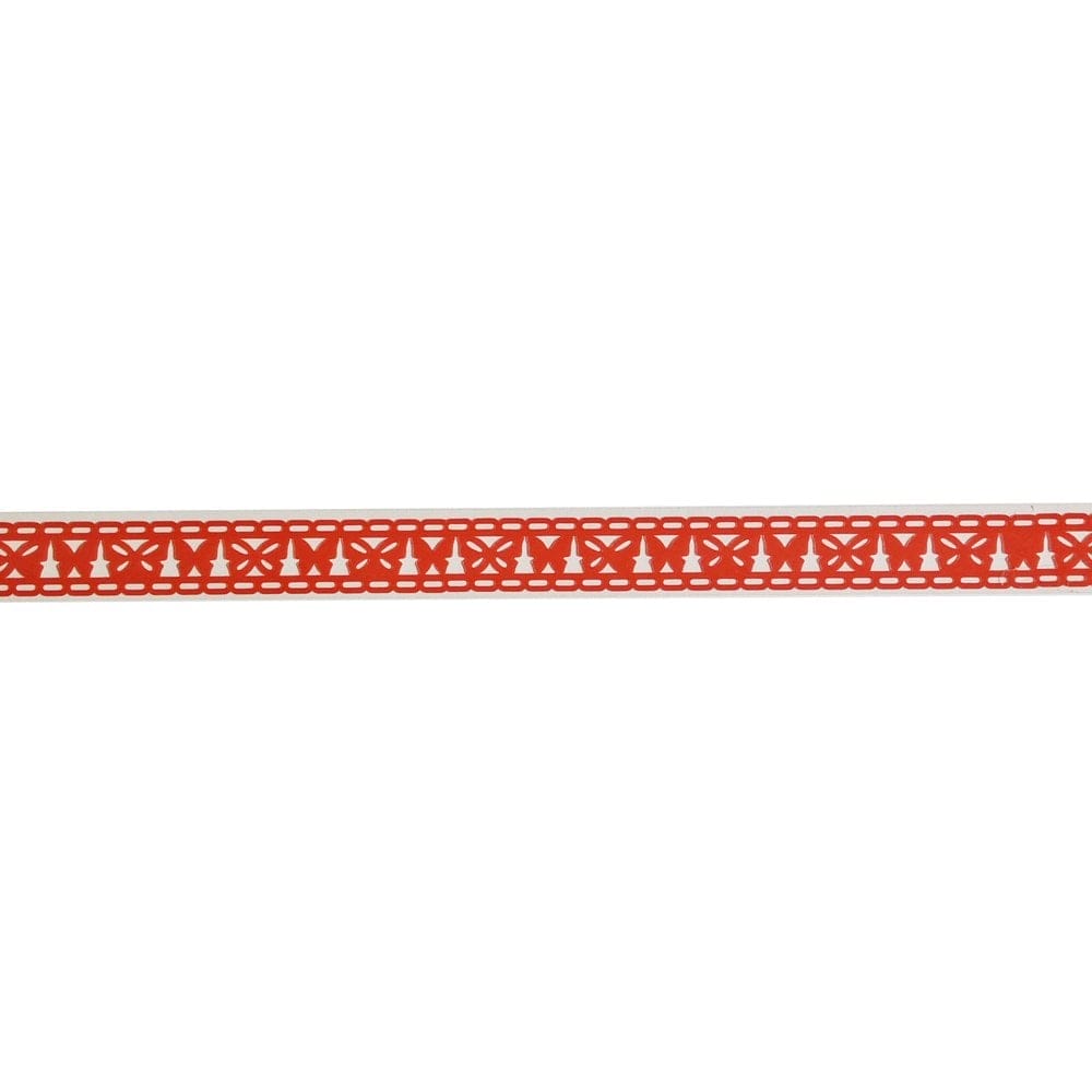 Decorative Tape Thin - Butterfly (Red) xqn s 1 Decorative Tape Thin - Butterfly (Red)