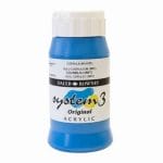 Daler Rowney System 3 Original Acrylic 500ML - Coeruleum Hue