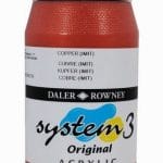 Daler Rowney System 3 Original Acrylic 500ML - Copper Imit