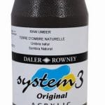 Daler Rowney System 3 Original Acrylic 500ML - Raw Umber