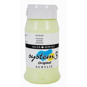 Daler Rowney System 3 Original Acrylic 500ML - Pistachio