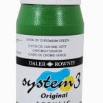 Daler Rowney System 3 Original Acrylic 500ML - Oxide Of Chromium Green