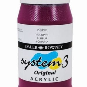 Daler Rowney System 3 Original Acrylic 500ML - Purple