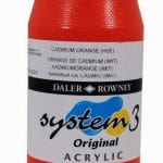 Daler Rowney System 3 Original Acrylic 500ML - Cadmium Orange Hue