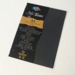 Canson Mi-Teintes A4 colour sheets 160gsm - Black 425