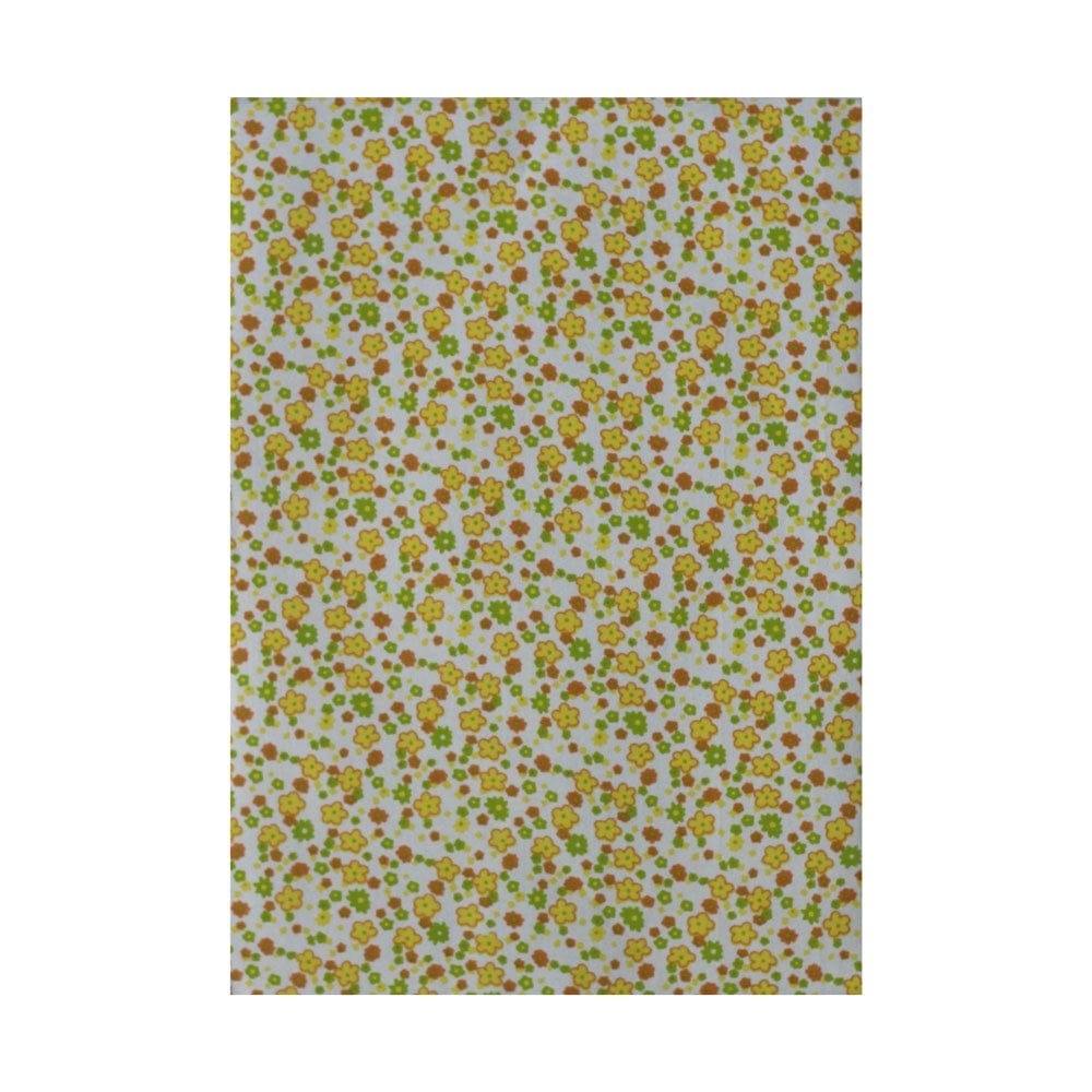 Printed Cloth Sheet with sticky back - Design 16 CACS A4 16 printd cloth sheet Printed Cloth Sheet with sticky back - Design 16