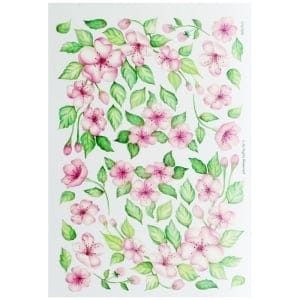 A4 Sospeso Sheet - Floral Design 6