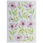 A4 Sospeso Sheet - Floral Design 9