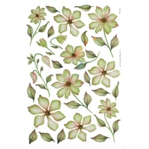 A4 Sospeso Sheet - Floral Design 12
