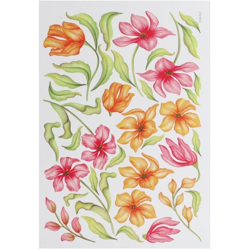 A4 Sospeso Sheet - Floral Design 15 CAST 137 sospeso sheets A4 Sospeso Sheet - Floral Design 15