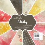 CrafTangles Scrapbook Paper Pack - Felicity (6"x6")