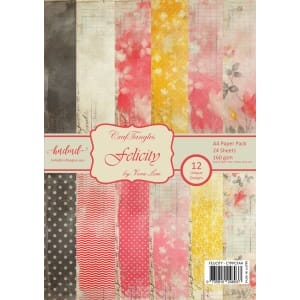 CrafTangles Scrapbook Paper Pack - Felicity (A4)