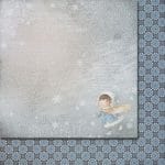 ScrapBerrys 12x12 Patterned Paper - Once Upon A Winter - Blizzard (Set of 10 sheets)