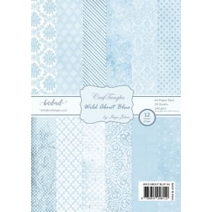 CrafTangles Scrapbook Paper Pack - Wild About Blue (A4)