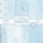 CrafTangles Scrapbook Paper Pack - Wild About Blue (A4)