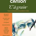 Canson "C" a' grain 180 GSM A4 Pack of 10 Sheets