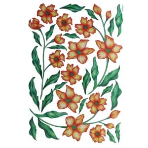 A4 Sospeso Sheet - Floral Design 16