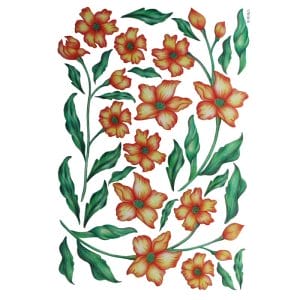 A4 Sospeso Sheet - Floral Design 16