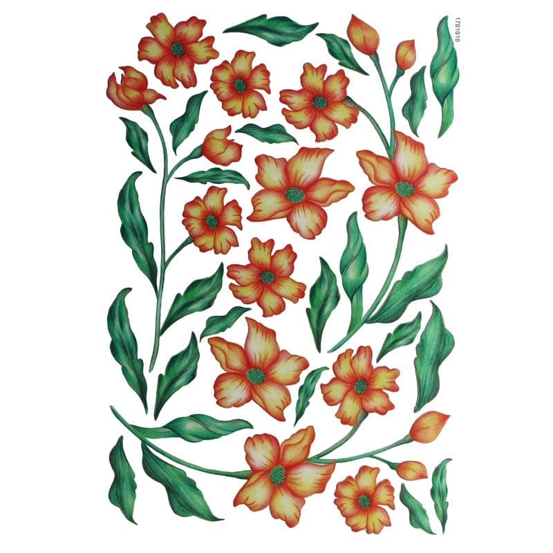 A4 Sospeso Sheet - Floral Design 16 cast 138 sospeso sheets A4 Sospeso Sheet - Floral Design 16