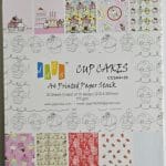 A4 Paper Pack - Cupcakes (Set of 30 sheets)
