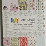 A5 Paper Pack - Cupcakes (Set of 30 sheets)