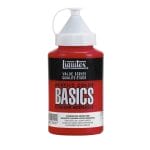 Liquitex Basics Acrylic Paint -  Cadmium  Red  Medium Hue(400ML)