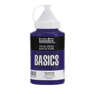Liquitex Basics Acrylic Paint - Dioxazine Purple (400ML)