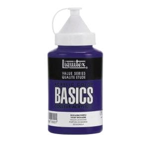 Liquitex Basics Acrylic Paint - Dioxazine Purple (400ML)