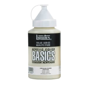 Liquitex Basics Acrylic Paint - Unbleached Titanium (400ML)