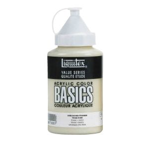 Liquitex Basics Acrylic Paint - Unbleached Titanium (400ML)