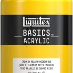 Liquitex Basics Acrylic Paint - Cadmium Yellow Medium Hue (400ML)